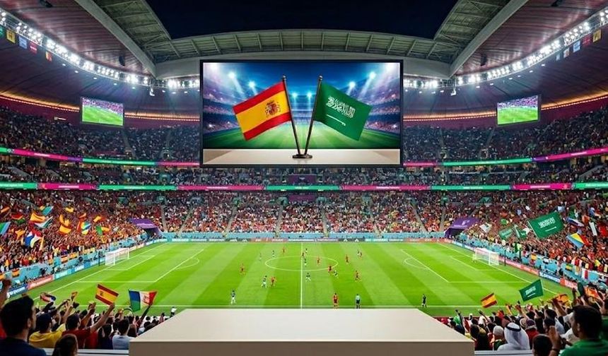 İspanya Suudi Arabistan maçı nerede yayınlanıyor, hangi kanalda?