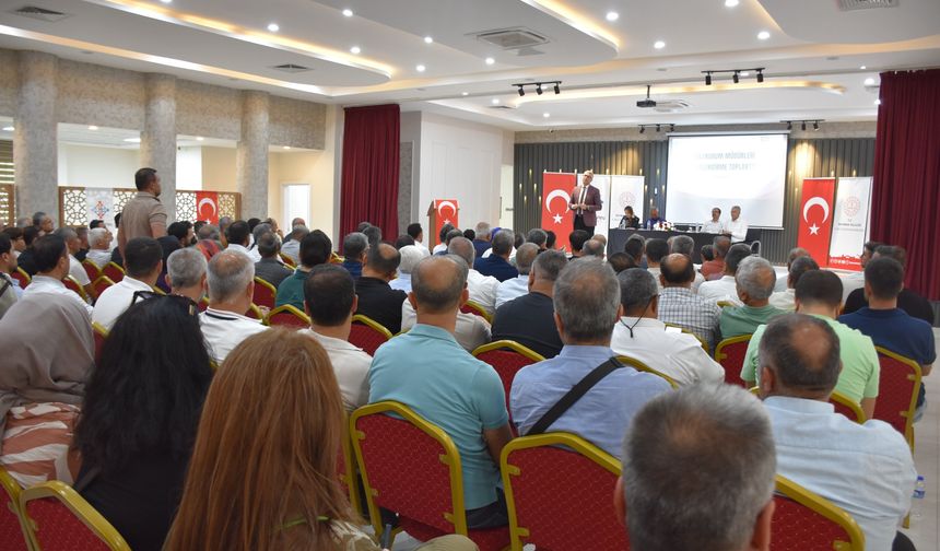 Okul Müdürleriyle Yıl Sonu Yol Haritası Masaya Yatırıldı