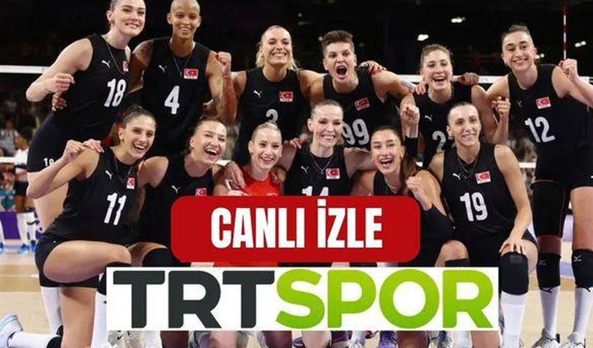 (TÜRKİYE ALMANYA VOLEYBOL MAÇI) TRT 1 HD kesintisiz donmadan nasıl izlenir? TRT Spor CANLI İZLE