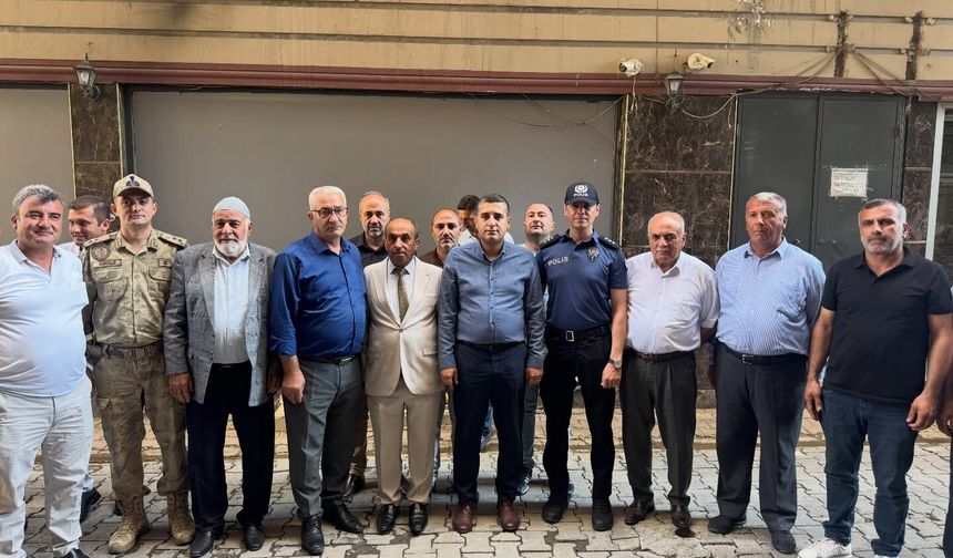 Başkanlığa İlk Ziyaret Kaymakam Böçkün'den