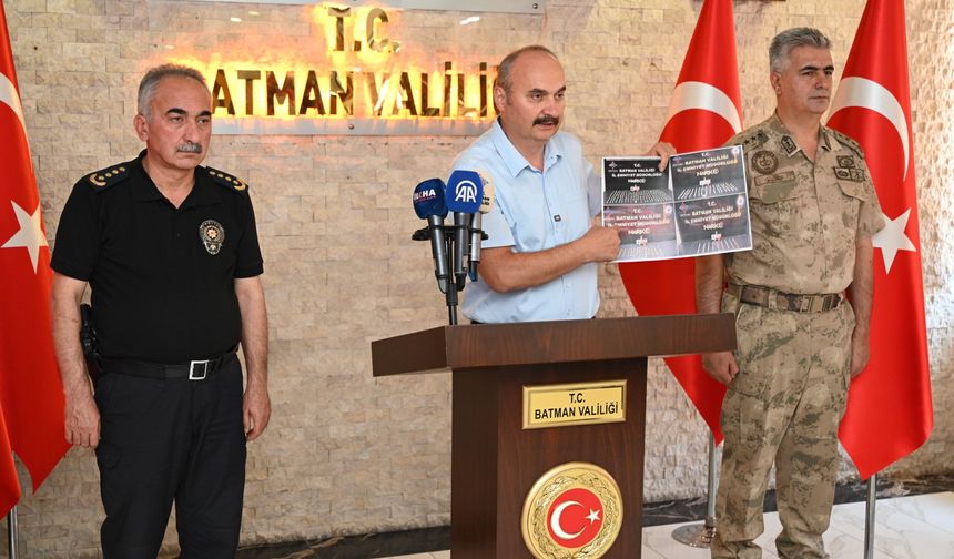 Batman'da Asayiş Olayları Azaldı, Binlerce Şüpheli Yakalandı