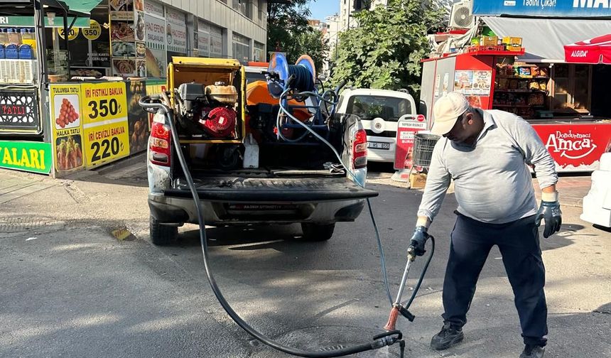 BATMAN’DA HAŞERE İLAÇLAMASI DEVAM EDİYOR