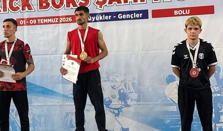 Batmanlı Serhat Tunç Türkiye Şampiyonu Oldu