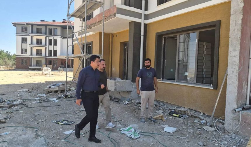 Beşiri'de TOKİ Konutlarında Sona Yaklaşıldı