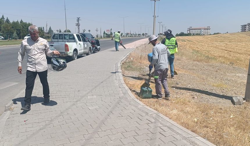 Ekipler Mahallelerden Havalimanı Yoluna Kadar Sahada