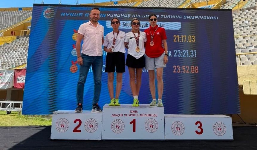 Emine Ceylan'dan Türkiye Üçüncülüğü