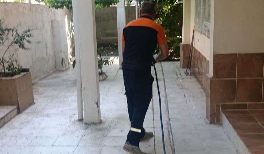 HAŞEREYLE MÜCADELE ÇALIŞMALARI HIZ KESMEDEN SÜRÜYOR