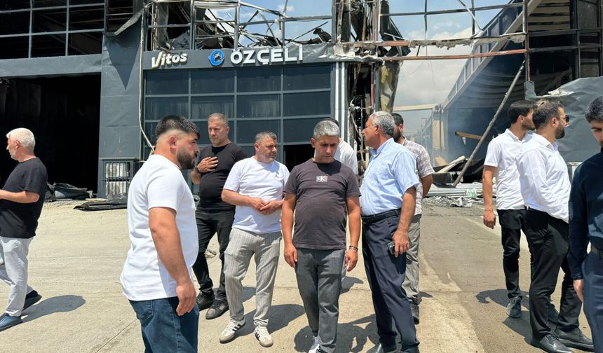 OSB Yangını Sonrası HÜDA PAR'dan Acil Destek Çağrısı