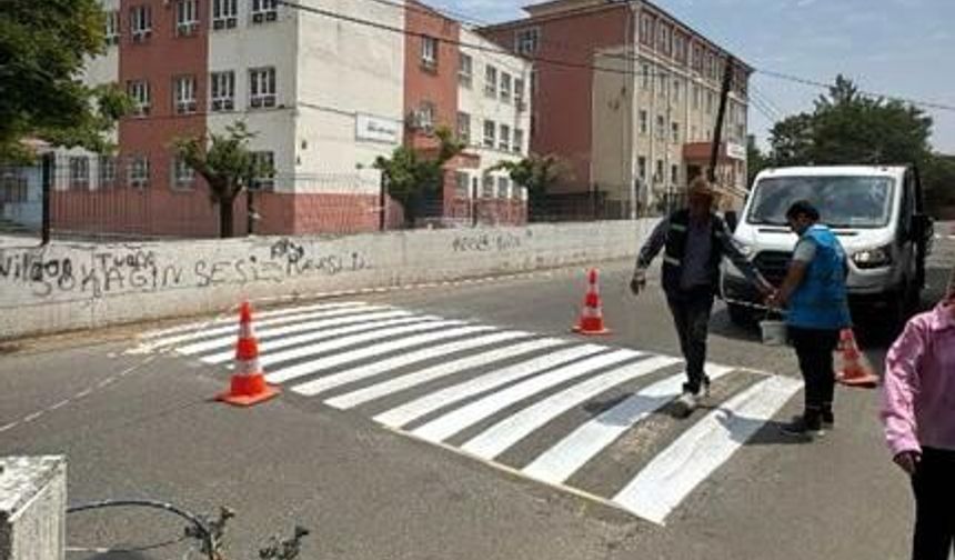 Yaya Geçitleri ve Kasisler Yenileniyor