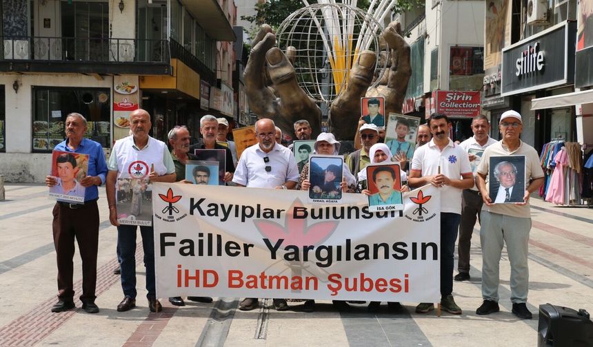 748. Hafta Eyleminde Resul Saçan Dosyası Gündeme Taşındı