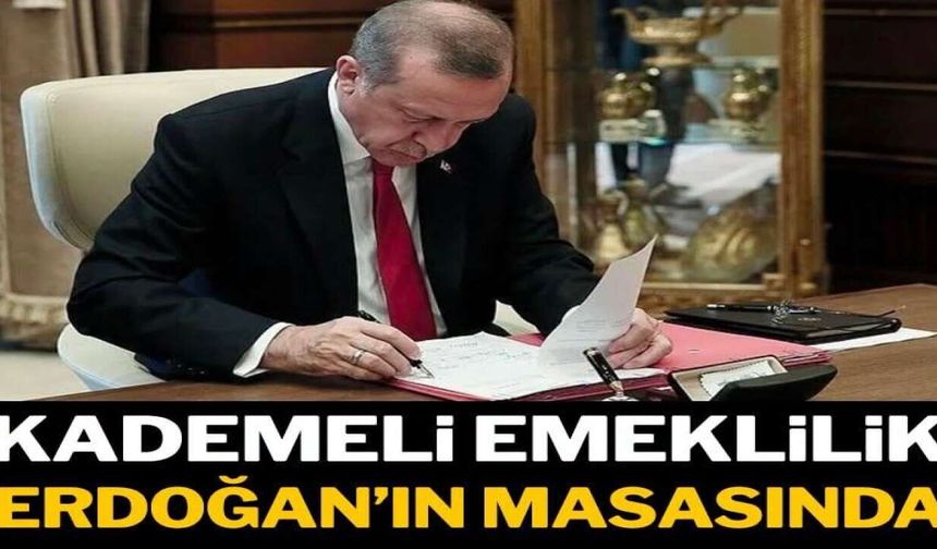 Kademeli Emeklilikte Sıcak Gelişme! Cumhurbaşkanı Erdoğan’a Sunulacak Dosyada Ekim Ayı Detayı