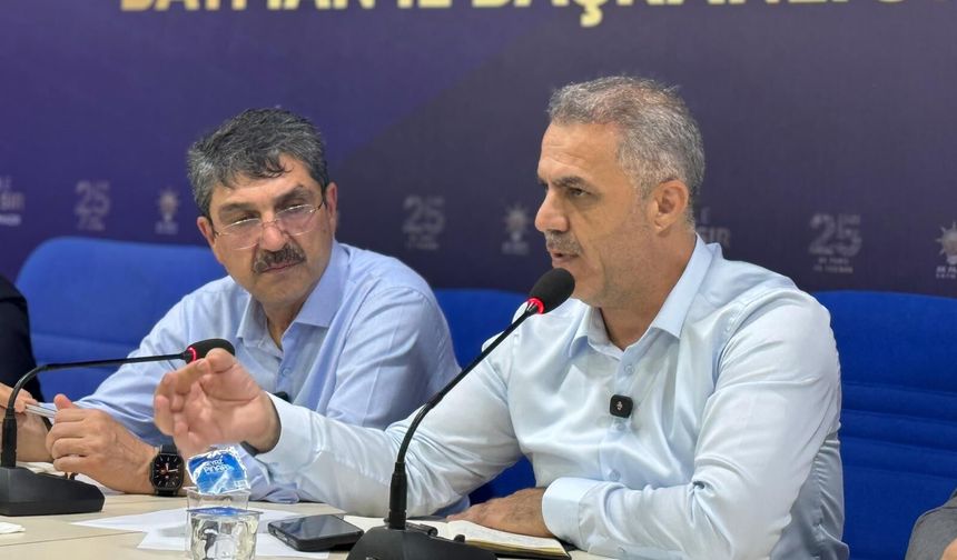 AK Parti Batman’da Coşkulu Buluşma: Yeni Dönemin Yol Haritası Çizildi