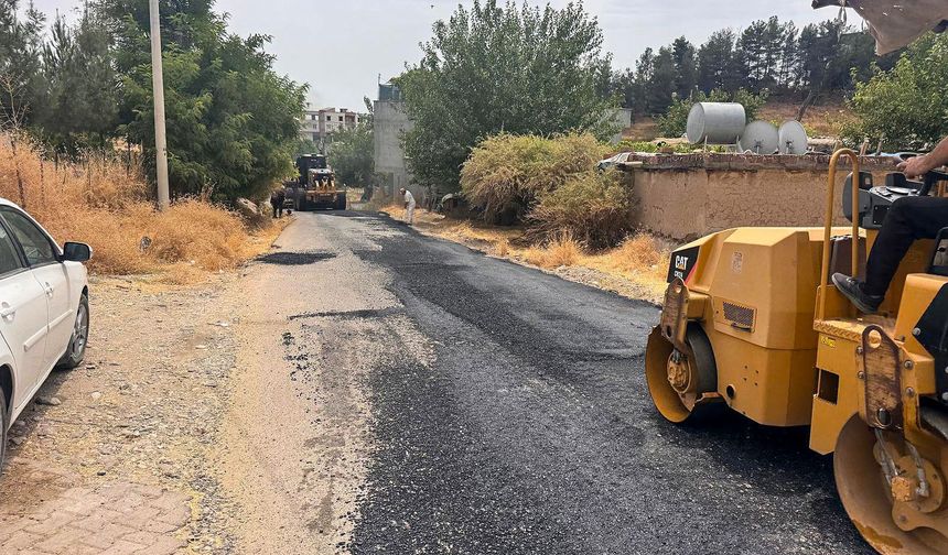 Akoba Köyü Yolunda 3 Kilometrelik Güzergâh Yenileniyor