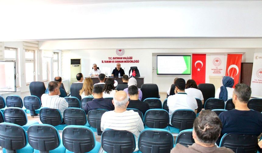 Batman Tarım ve Orman Müdürlüğü’nde Kurumsal Güçlenme Eğitimi
