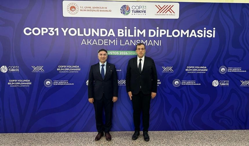 Batman Üniversitesi COP31 İçin Bilim Diplomasisi Masasında