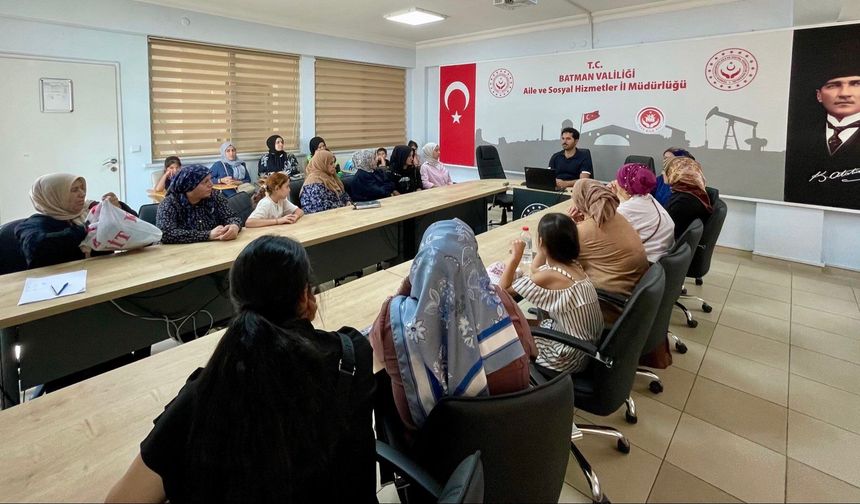 Batman’da Ailelere “Teknoloji Bağımlılığı” Eğitimi
