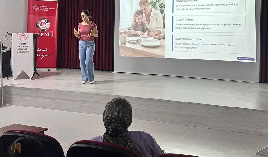 Batman’da Bakım Personeline “Davranış Yönetimi” Eğitimi