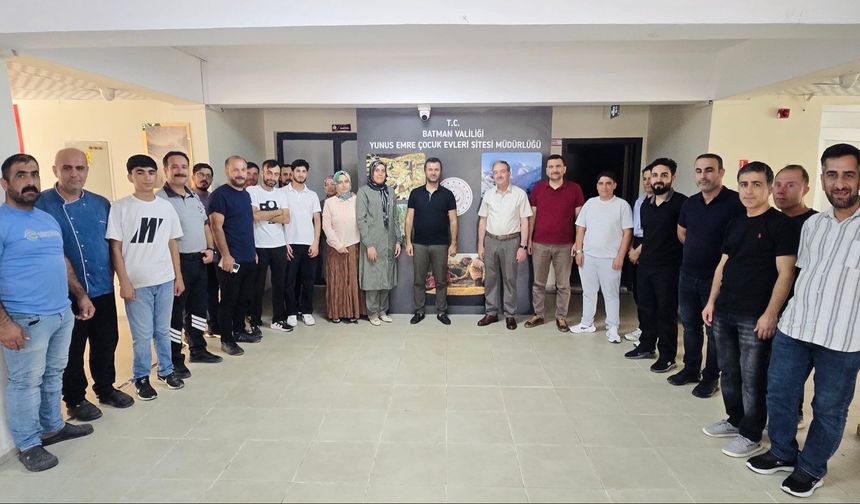 Batman’da Çocuk Hizmetlerinde “Ekip Ruhu” Vurgusu