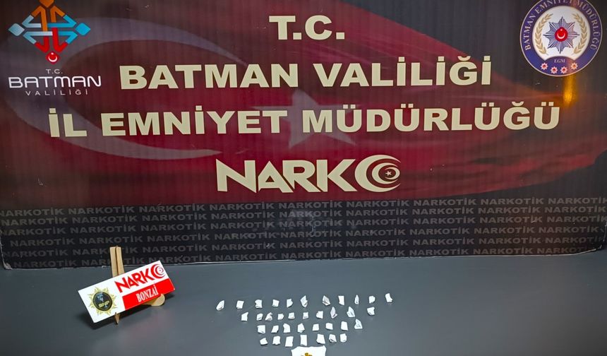 Batman’da Uyuşturucu Operasyonları: 5 Şüpheli Tutuklandı!