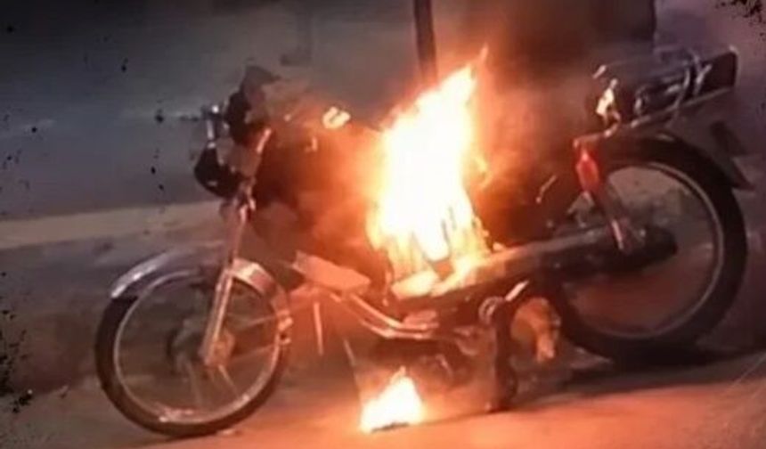 Batman’da Uyuşturucu Tepkisi! Cudi Mahallesi’nde Motosiklet Ateşe Verildi