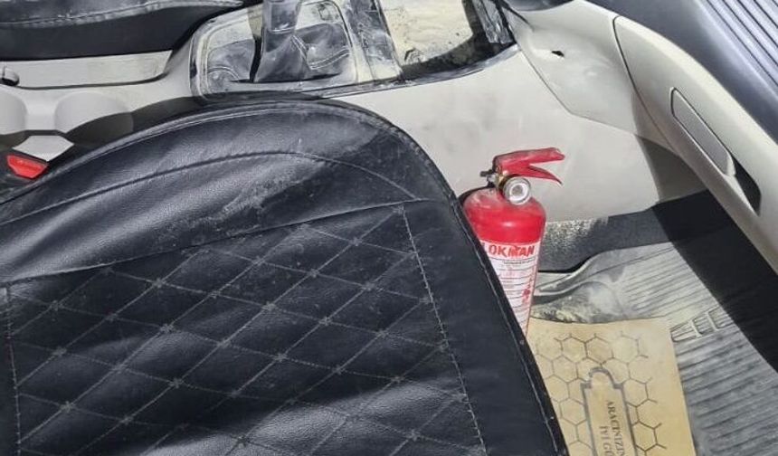 Batman’da Yangın Tüpü Hayat Kurtardı