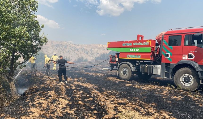 Batman’da Yangınlara Karşı 7/24 Alarm