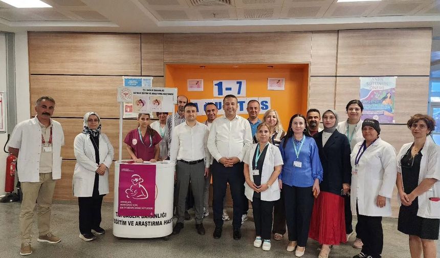Emzirme Haftası'na Anlamlı Farkındalık Etkinliği