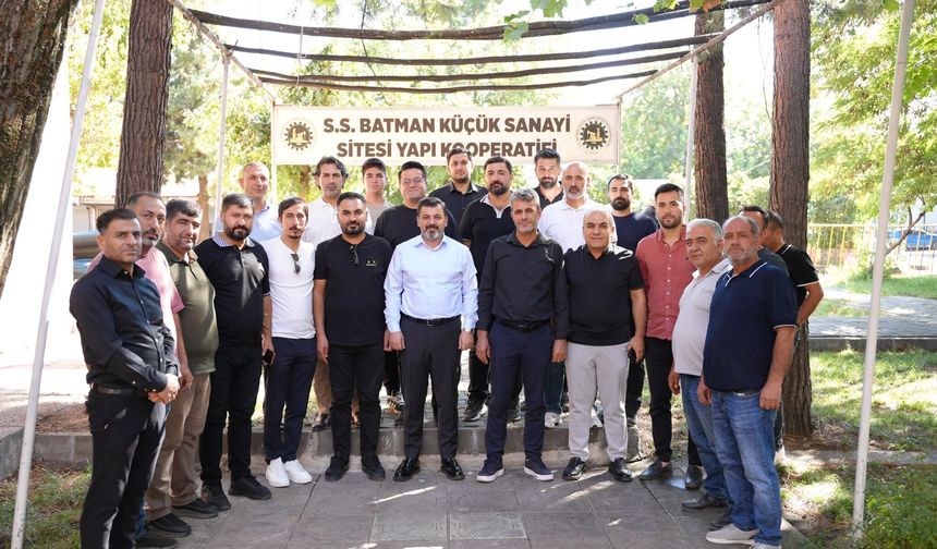Ferdi Kurt’tan Sanayi Sitesinde Mesaj: “Üreten Batman, Büyüyen Batman”