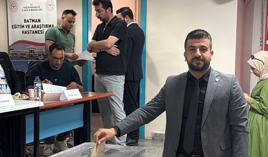 Genç Sağlık Sen Batman’da Yeni Dönem: Cafer Gül Başkan Seçildi