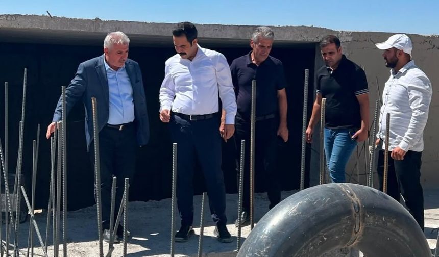 Gercüş’ün Su Geleceği Güvence Altına Alınıyor: 2 Bin 500 Tonluk Dev Depo Yükseliyor
