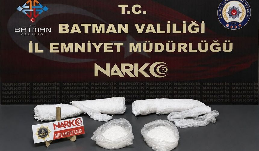 Otobüste 1 Kilo 18 Gram Metamfetamin Ele Geçirildi