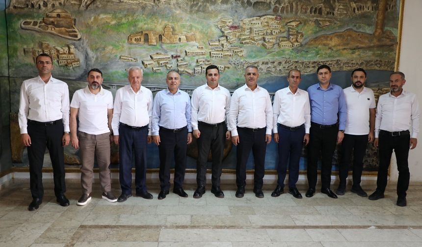 Şansi’den Hasankeyf Kaymakamı Böyük’e Ziyaret