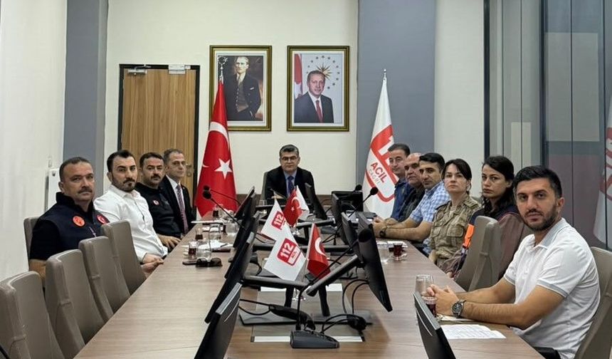 112’de kritik toplantı: Saniyeler hayat kurtarıyor