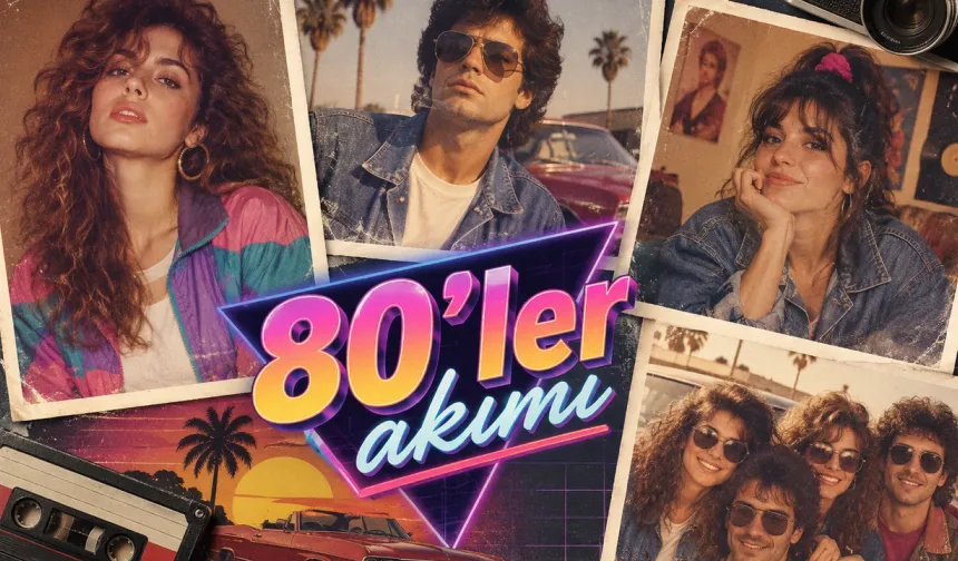 80'ler Akımı Nereden Çıktı ve Nasıl Yapılır? Sosyal Medyada Viral Olan 80'ler Trendi Nedir? Yapay Zeka 80'ler Akımı