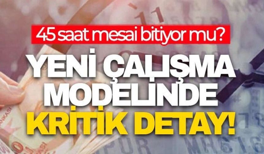 MİLYONLARI İLGİLENDİREN HİBRİT MESAİ DÖNEMİ RESMEN BAŞLADI! 45 Saat Süre Düştü mü? İşte Dev Düzenlemenin Kilit Detayları!