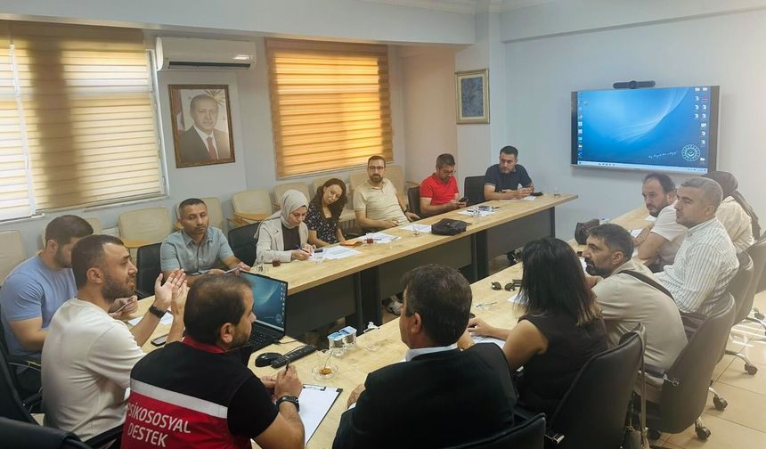 Aile ve Sosyal Hizmetler İl Müdürlüğünden Psikososyal Destekte Güç Birliği