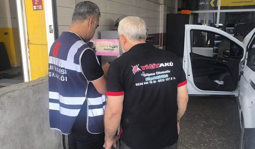 Batman’da 546 İş Yeri Mercek Altında