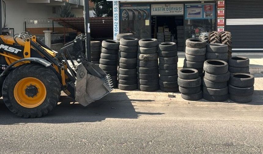 Batman’da 8 Ayda 664 Ton Atık Lastik Toplandı