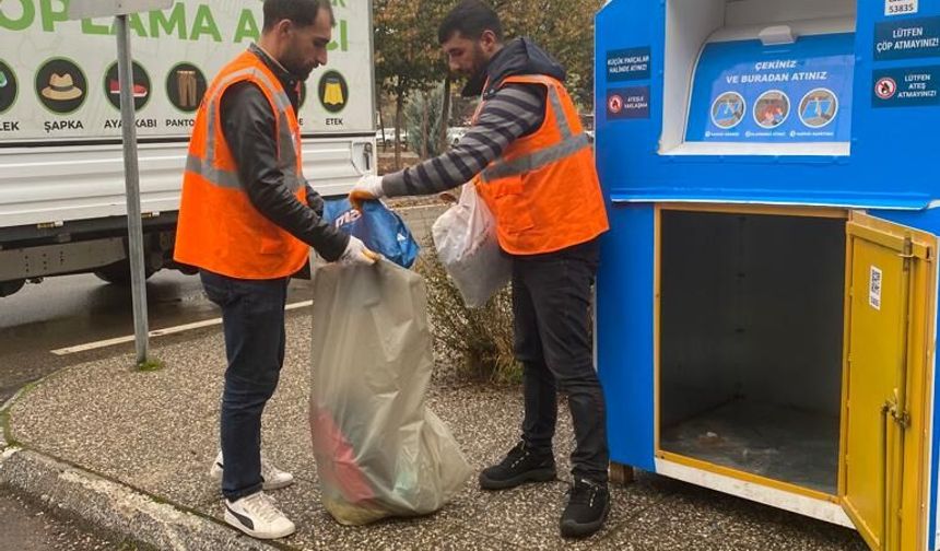 Batman’da Çöpe Değil Geri Dönüşüme: 112 Ton Tekstil Atığı Toplandı