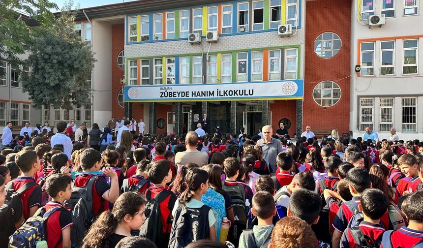 Batman’da Eğitim Yılına Anlamlı Başlangıç