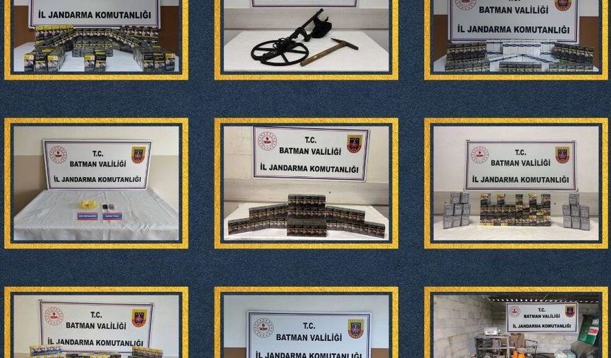 Batman’da kaçakçılara darbe! 81 şüpheli hakkında işlem