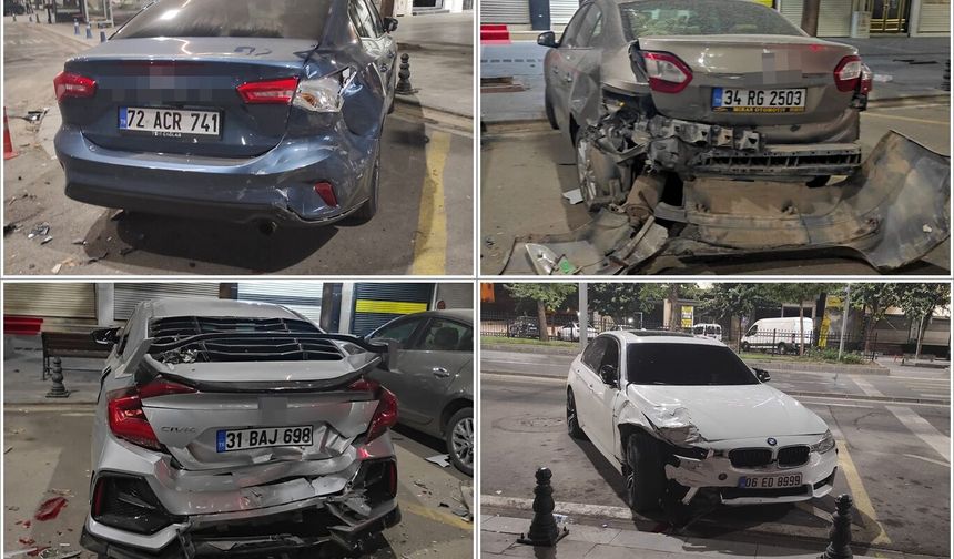 Batman’da Sabah Namazı Sonrası Şaşkınlık: 3 Araç Hasar Gördü