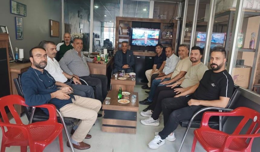 Bayram Demirhan’dan Toptancılar ve Üreticiler Yapı Kooperatifi’ne Ziyaret