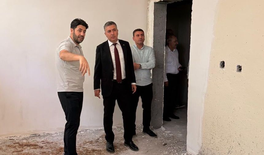 Beşiri’de Ağız ve Diş Sağlığı Polikliniği İçin Çalışmalar Sürüyor