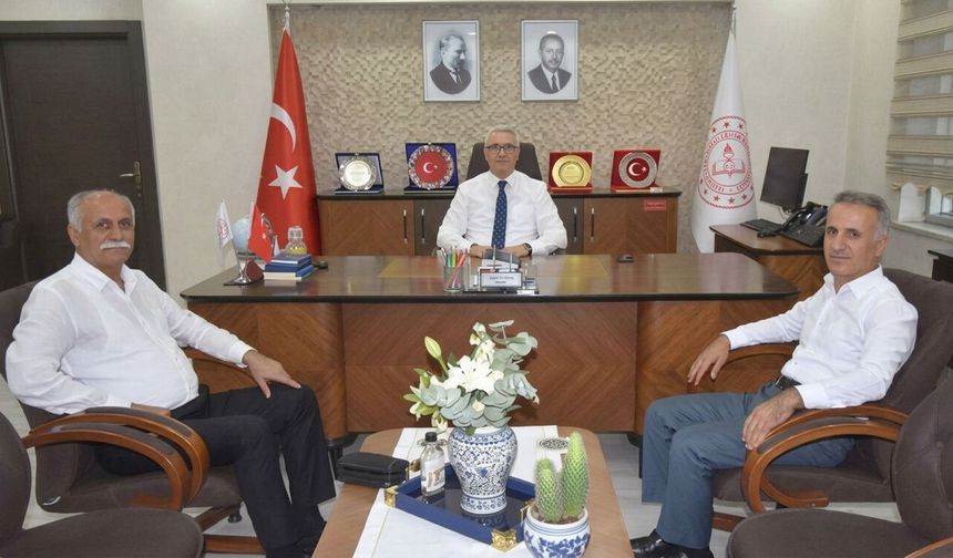 BESOB’DAN MİLLİ EĞİTİM MÜDÜRÜ YAŞAR CİĞER’E ZİYARET