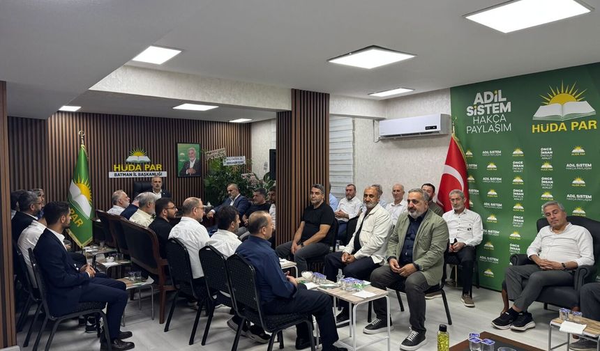 HÜDA PAR’lı Doğru’dan ‘Sahada Olacağız’ Mesajı