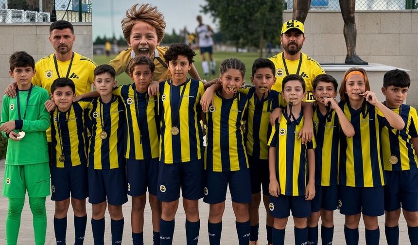 Batman'da Tarihi Gurur: Fenerbahçe Batman Futbol Okulu İstanbul’da Türkiye İkincisi Oldu!