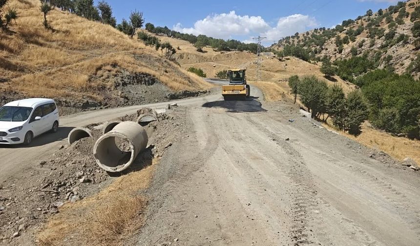 Kozluk’un köylerinde hummalı çalışma