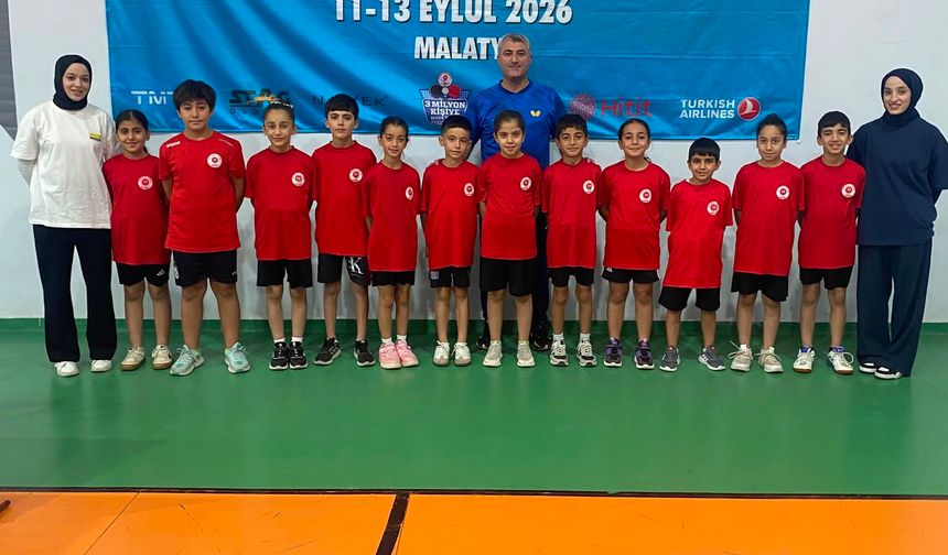 Masa Tenisinde Petrolspor Kasırgası: Batman’ın Minik Raketleri Tarih Yazdı