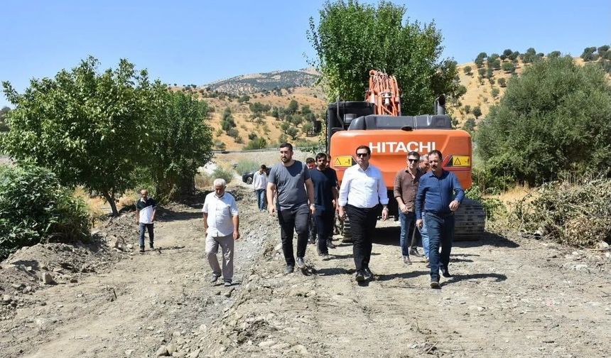 Sason’da Kilimli Köyü’ne Beton Yol Müjdesi: Çalışmalar Başladı